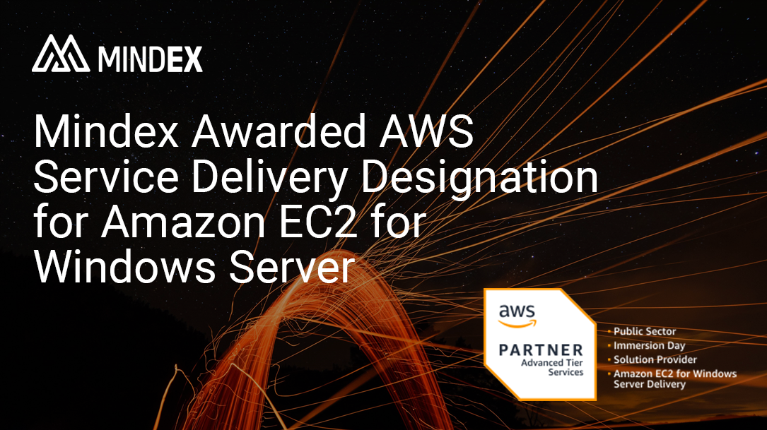 Mindex awarded Amazon EC2 for Windows Server Delivery validation