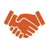 Mindex icon for partnerships.